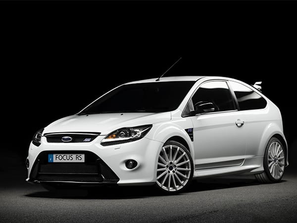 FORD Focus RS mk2 blanche 2010